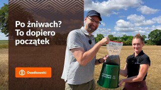 Jeden procent próchnicy to 35 ton masy na hektar. Sama słoma na ściernisku tego nie zrobi