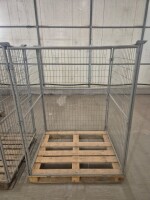 Nadstawka paletowa z wymiarami palety przemysłowej 100x120, wys. 150 cm Piętrowalna, ułatwia magazynowanie towarów, zwłaszcza w workach. Cena to 450 z