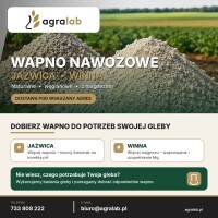 Wapno nawozowe z dostawą – Jaźwica i Winna – wapń i magnez