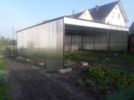 Garaż Blaszany Otwarty - Wiata na Maszyny -Magazyn Rolniczy -GRZYWSTAL