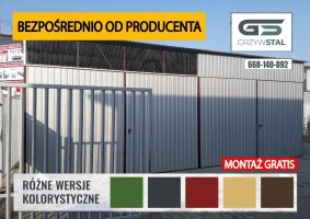 Garaż Blaszany - Blaszak - Garaże Blaszane - Schowek-Hala - GRZYWSTAL