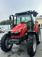 Dzień dobry. Na sprzedaż oferuję ciągnik Massey Ferguson 5608 z 2016 roku, z niskim przebiegiem 2380mth, wyposażony w niezawodną skrzynię Dyna-4 z ele